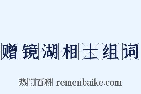 赠镜湖相士组词是什么意思的图片
